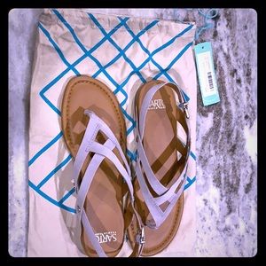 Franco Sarto Strappy Leather Sandal